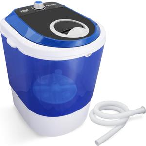 Electric Small Portable Compact Washer, Washing Machine | for Dorms, College Rooms, RV Camping, (PUCWM11)