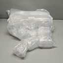 YOUBET 24PCS Plastic Hobnail Drinking Glasses - 14 Oz Clear Vintage Glasses Drinkware - Disposable Beaded Cups for Juice, Wine, Party