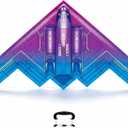 B2 Model Airplane Kite, Large Easy to Fly Kites Adults, 300FT String Reel Perfect for Beach Park Family Outdoor Activities