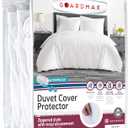 Guardmax Waterproof Duvet Cover - Jersey Fabric with Zipper Closure | Premium Quality, Bed Bug & Allergen Proof King (104 x 86)