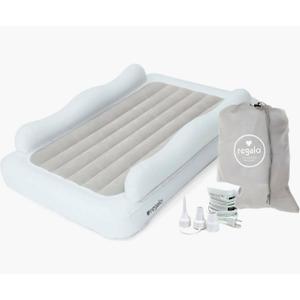 Regalo Inflatable Toddler Travel Bed (Grey)