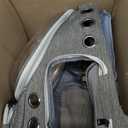 Cat Backpack Carrier, Breathable Cat Carrier Large Space Bubble Pet Backpack for Kitty Small Dog up to 12lbs, Transparent & Foldable Pet Carrier for Travel Hiking (Dark Gray)