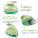 UCEC Circle Punch Craft Hole Punch for Paper Crafting, 5 Different Size Circle Cutters Hole Punches for Paper Crafts, Cardstock, Gift Wrapping, Cards, Scrapbooks 3/8 5/8 1 1.5 2 Inch Round Puncher Set