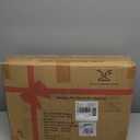 Indestructible Large Heated Cat House for Outside, Heated Outdoor Cat House 100% Weatherproof with Escape Door, Insulated Outdoor Cat Shelter for Multiple Cats, Feral Stray Kitty. 40x50CM, Grey/Green/White