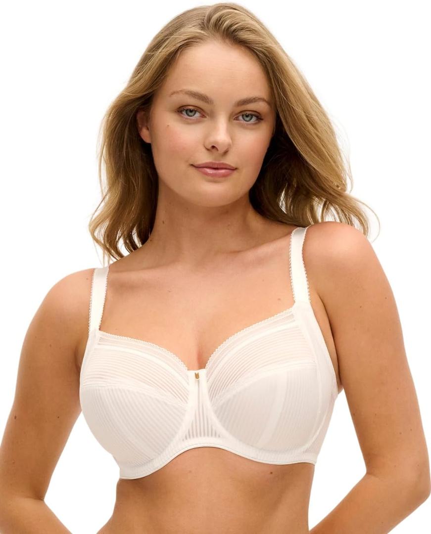 Fantasie Women's Fusion Underwire Side Support Bra (White, 34G)