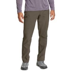 Eddie Bauer Men's Athletic Fit Fixed Waist Active Performance Rainier Pants, Slate Green Rainier, Size 30x50