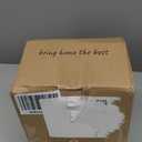 GiveBest Portable Electric Space Heater with Thermostat, 1500W/750W Safe and Quiet Ceramic Heater Fan, Heat Up 200 Square Feet for Office Room Desk Indoor Use, Silver