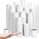 1000 Pcs 1 oz Mini Coffee Cups Disposable Espresso Paper Cups Bathroom Mouthwash Mugs Disposable Medicine Mugs for Travel Picnic Barbecue Party(Classic Style)