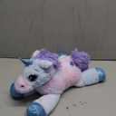 Small Stuffed Unicorn Animal Purple Rainbow Plush Little Fluffy Gifts for Kids Girls Boys Girlfriend for Birthday Christmas 15 inch