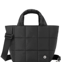 WESTBRONCO Mini Puffer Bag Quilted Crossbody Bags for Women Small Puffy Purse Nylon Shoulder Handbag with Adjustable Strap