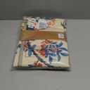 Maison d' Hermine Curtains for living room 100% Cotton 124 inch length One Panel Light Filtering Toile Curtains for Bedroom Windows with rod and loop Pockets Drapes (Savana Jouy Beige, 50"W x 124"L)