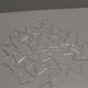 48 Pieces Transparent Clear Tablecloth Clips, Plastic Table Cloth ClipsWindproof Table Cover Holder ClampsTable Cloth Holder for Christmas Home Wedding Party Indoor Outdoor Camping Picnic (Large)