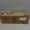 LINFIDITE Gold Under Cabinet Wine Glass Holder, 2 Pack, Space Saving, Easy Installation, Anti-Skid, Compact Design, Sturdy Materials, Affordable Gift (Shelf Thickness Under 0.98in)