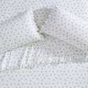 Laura Ashley - Standard Pillowcase Set, Breathable Percale Cotton Bedding, Floral Home Decor (Roseford Orange, 2 Piece)