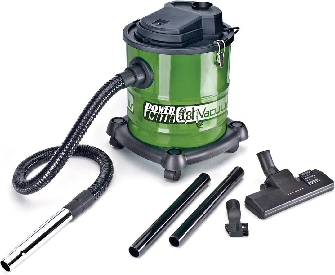 PowerSmith PAVC101 10 Amp Ash Vacuum,Green / Black (3 Gallon)