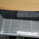 Prevue Pet Products Carina Animal Tubby - Small Animal Cage for Guinea Pigs, Dwarf Rabbits, Indoor and Outdoor Use, Lightweight, Travel Friendly Enclosure - Small, Gray