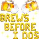 Brews before I Dos Balloons Brews before I Dos Sign Bride Shower Decorations Bachelorette Engagement Decorations Bach Decor