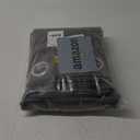 NICETOWN Gray Blackout Curtains for Bedroom 84 inches Long - Thermal Drapes Grommet Room Darkening Light Blocking Curtains Window Treatments for Living Room (2 Panels, W52 x L84, Grey)