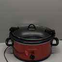 Crock-Pot 6-Quart Cook & Carry Oval Manual Portable Slow Cooker, Red - SCCPVL600-R