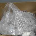 Heybly Cat Tree with Toy, Cat Tower Condo for Indoor Cats, Cat House with Padded Plush Perch, Cozy Hammock and Sisal Scratching Posts, Light Gray HCT004SW (43.3 inch)