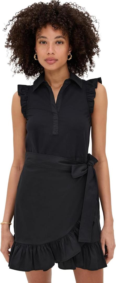 Cinq  Sept Women's Collar Mahlia Dress (Black) Cinq  Sept Women's Collar Mahlia Dress (Black)