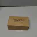 Ravinte 10 Pack Solid 3-3/4 Inch Square Cabinet Handles - Brushed Brass Pulls for Kitchen Drawers and Cabinets - Hardware