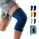 LP 647 Knee Brace For Arthritis Pain, Knee Pain Relief, Injury Recovery - Knee Sleeve For Weightlifting, Basketball, Hiking, Biking, Running, For Men Women (Dark Blue, L, 1pcs)