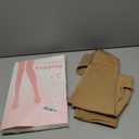 Fleece Lined Tights Women, Warm Pantyhose leggings Women,Fake Translucent Thermal Skin Colored Tights for Winter (Medium Petite)