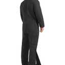 HISEA Insulated Coveralls for Men, Winter Water Resistant Work Coveralls, Loose Fit Utility Canvas Jumpsuit for Cold Weather 3XL
