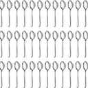 Pleafind 36 Pieces Teaspoons Set (6.2 inch), Spoon Silverware, Stainless Steel Tea Spoons, Mirror Polished Small Teaspoon, Dessert Spoons for Home, Kitchen, Restaurant, Dishwasher Safe
