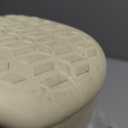 Dog Shoes, Dog Sandals for Hot Pavement, Non-Slip Waterproof Dog Booties for Winter Snowy Day and Summer, Adjustable Straps Easy-Clean Beach Outdoor Pet Boots Rugged Sole-4Pcs Beige (Size 1: (1.61''x1.18'')(L*W))