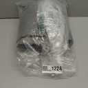 Magnetic Insulated Door Curtain Fits 38"x82" Doors - Thermal Door Cover for Winter with Clear Window, Window Insulation Kit & Doors Draft Stopper to Keep Cold Air Out for Front Doorway Home - Gray