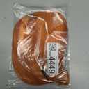 IMISSU 80cm Long Straight Natural Hair Cosplay Wigs with Bangs Colorful Halloween Costume Party Wig for Girl (Orange)