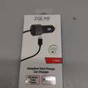 Z GEAR Adaptive Fast Charge Car Charger, 30 Watts Total Power, For USB C