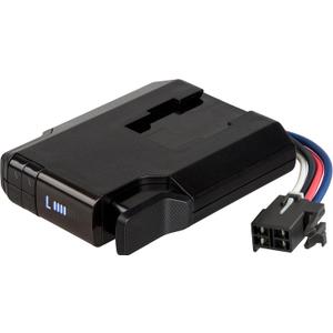 CURT 51116 Venturer Next Electric Trailer Brake Controller, Time-Delay, Fully Adjustable, Low Profile, 1-3 Axles, Plug-and-Play