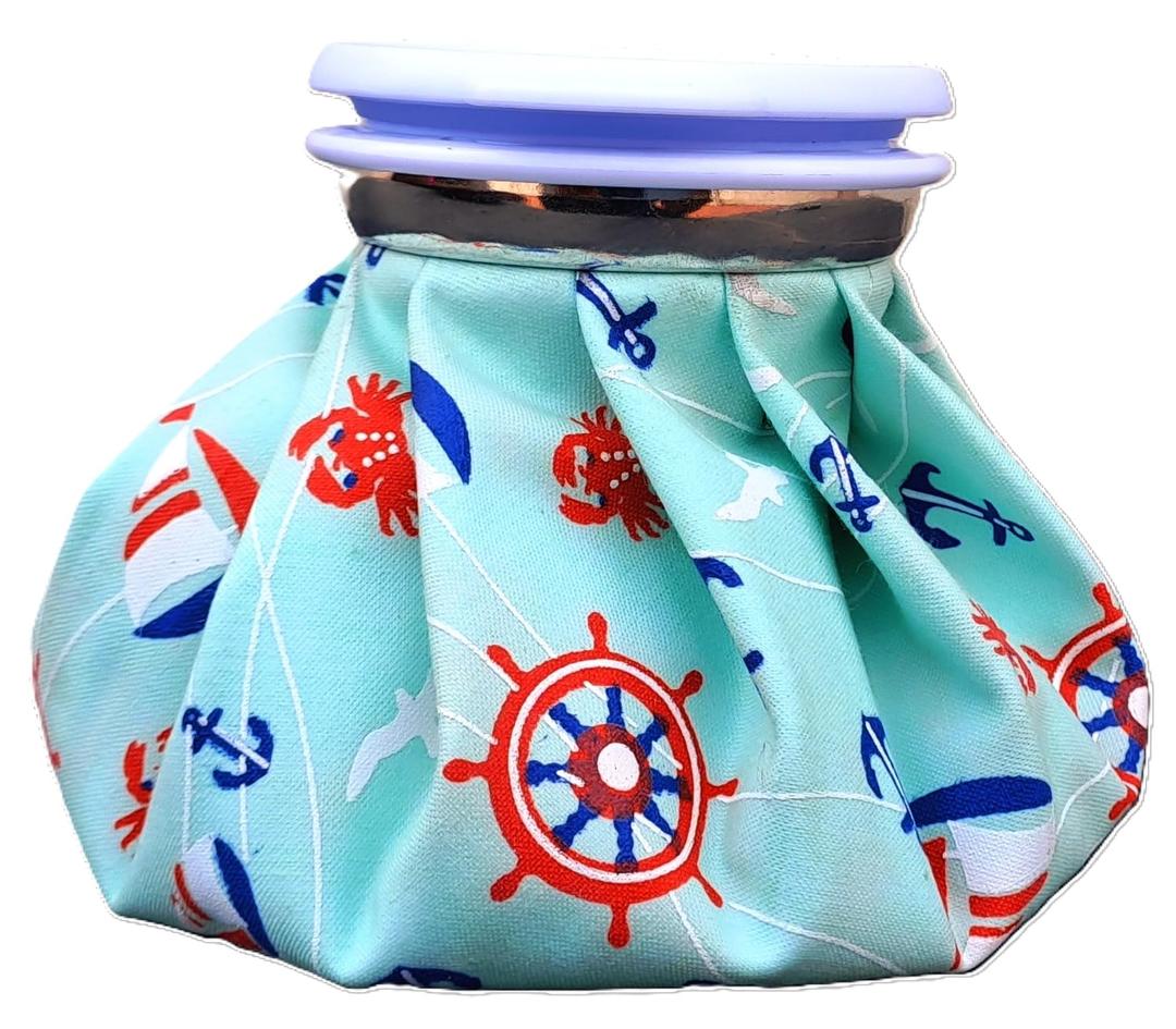 Hot & Cold Therapy Ice Bag for Pain Relief – 6 Inch Reusable Ice Pack for Swelling, Muscle Aches & Injuries – Leak-Proof Design for Neck, Knee, Back, Ankles & First Aid