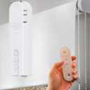 Aura Roller Smart Shade Driver, Remote Control & WiFi Dongle | Automate Existing Blinds | Beaded Window Shade Compatible Up to 4x5ft | Rechargeable Battery | Set Schedules | Hands Free Voice Control