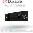 T1A Extended Cab Door Handle, Rear Passenger Door Handle Compatible with 1999-2007 Chevrolet Silverado 1500 2500; 99-07 GMC Sierra 1500 2500, 01-07 Sierra Silverado 3500, OEM 15758171 79107