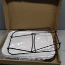 Extra Large 3 Tier Serving Tray Set, 24x22x9.7 inch Cupcake Fruit Cookie Dessert Table Display Stands Melamine Tiered Platters Food Trays for Party Buffet Entertaining, White