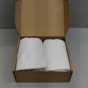 Wokceer Ivory Backdrop Curtain for Wedding Parties 10x10FT Photo Backdrop Drapes for Wedding Polyester for Photoshoot Baby Shower Birthday Party Curtains Background 2 Panels 5x10FT (10FTx10FT)