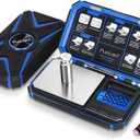 Fuzion TU-X Digital Pocket Scale, 200g/0.01g Gram Scale with 6 Units for Personal Hobbies, Small Scale for Food Ounces and Grams, Measuring Jewelry, Herb, Powder (Blue)