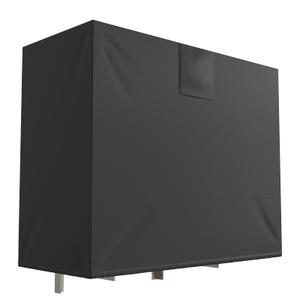 KLOLKUTTA Mini Split Air Conditioner Covers, Windproof Small AC Winter Cover for Outdoor Compressor-Heat Pump Unit Cover Fits Up to 35.8 x 14.1 x 27.1 Inches