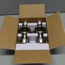 BESTTEN [2 Pack] Entry Door Knob with Lock, Keyed Different Door Lock for Exterior Door and Front Door, Standard Ball, Satin Nickel