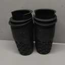 Pool Table Pockets Replacement Pockets for Billiard Table Set of 6 Large Capacity Plastic Web Pockets