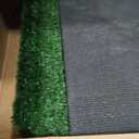 Garland Rug Artificial Grass 7 Ft. X 10 Ft. Large Indoor/Outdoor Area Rug Green -Lush Green, Durable, and Low-Maintenance for Patios, Lawns, and More