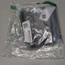 Fisoew Womens Long Sleeve Crop Tops Casual Button Down Shirts Slim Fit Y2k Going Out Ribbed Knit Shirts (Black)