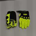 Seibertron Unisex BMX MX ATV MTB Racing Mountain Bike Bicycle Cycling Off-Road/Dirt Bike Gloves Road Racing Motorcycle Motocross Sports Gloves Touch Recognition Full Finger Glove (XL Adult, Yellow)