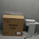 Keurig K-Express Single Serve K-Cup Pod Coffee Maker, 3 Brew Sizes, Strong Button Feature, 42oz Removable Reservoir, Warm Stone