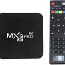 MXQ Pro 5G Android 13.1 TV Box 2025 Upgraded Ram 2GB ROM 16GB Android Smart Box H.265 HD 3D Dual Band 2.4G/5.8G WiFi Quad Core Smart Home Media Player