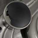 Amazon Basics Ergonomic Executive Office Desk Chair with Lumbar Support, Flip-up Armrests, Adjustable Height, Grey Leather